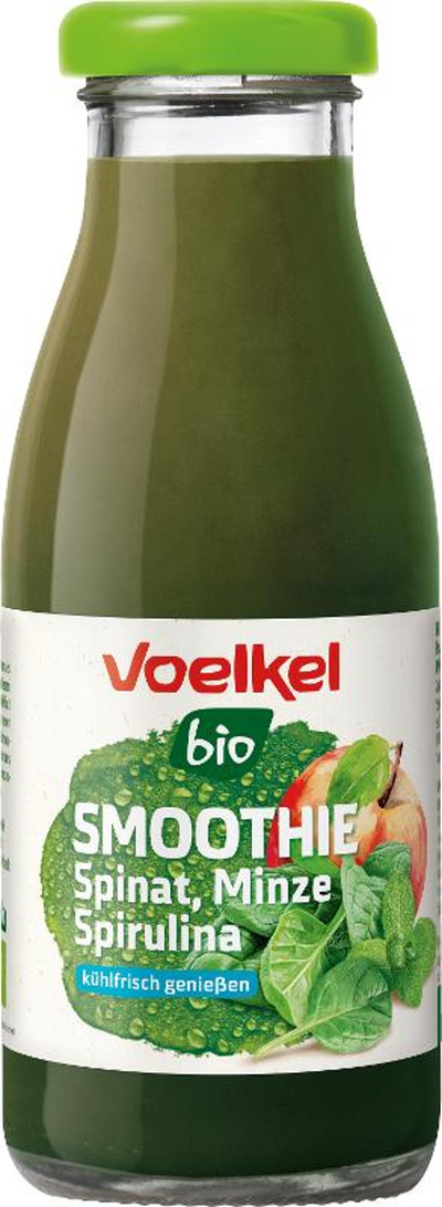 Produktfoto zu Smoothie Spinat Minze Spirulin