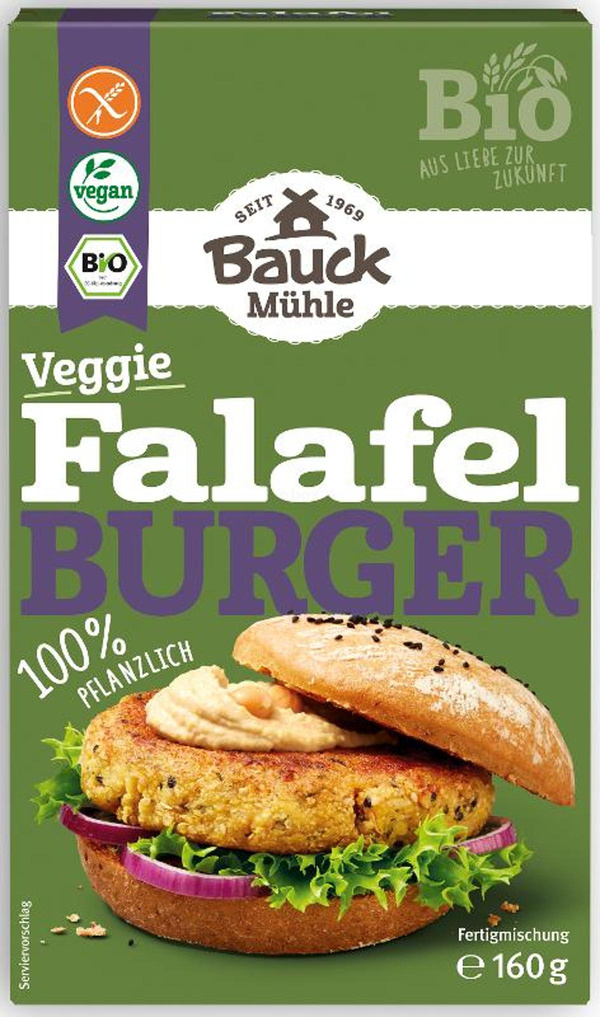 Produktfoto zu Falafel Burger gf