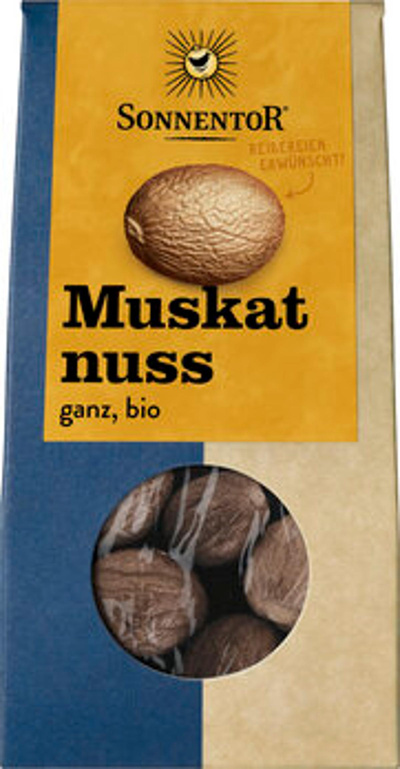 Produktfoto zu Muskatnüsse teilw halbier