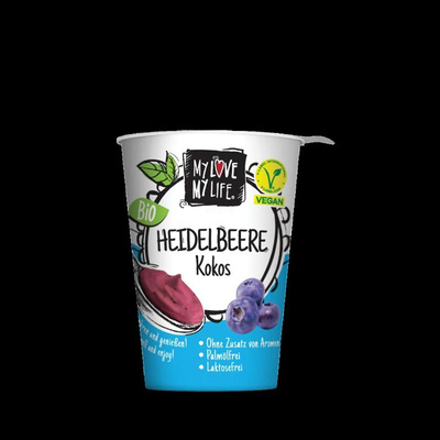 Produktfoto zu Kokos Jogh.altern. Heidelbeere