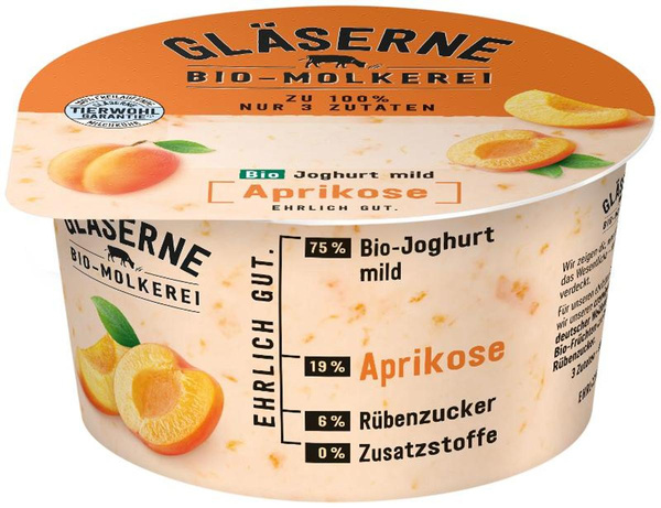 Produktfoto zu Joghurt Aprikose 3,8