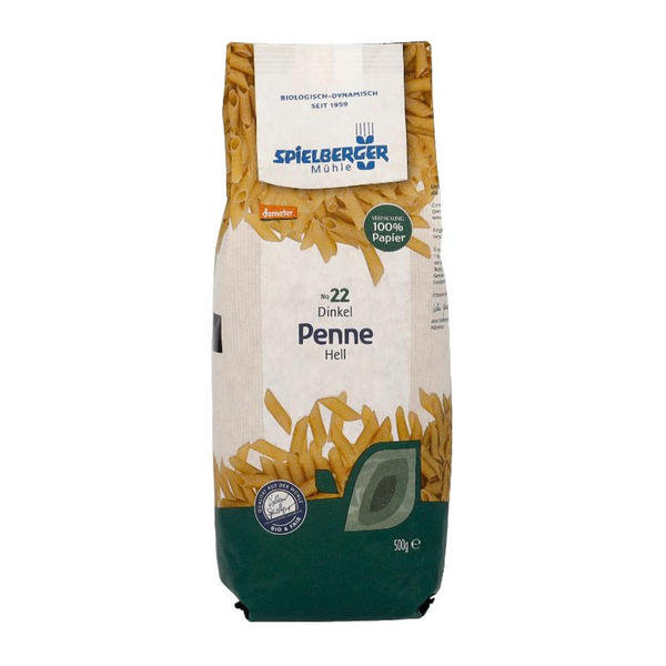 Produktfoto zu Dinkel Penne hell