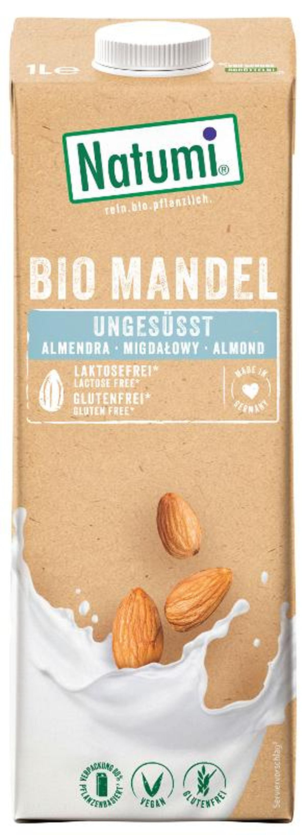 Produktfoto zu Mandeldrink Natural ungesüßt