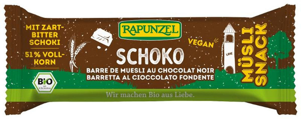 Produktfoto zu Rapunzel Müsli-Snack Schoko