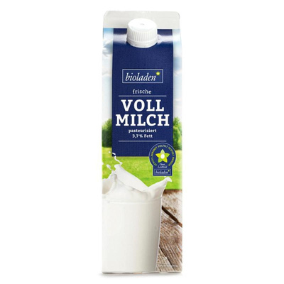 Produktfoto zu Vollmilch 3,7% Karton