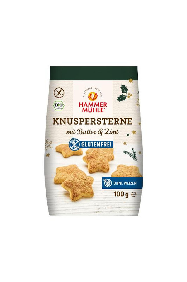 Produktfoto zu Knuspersterne mit Butter & Zim