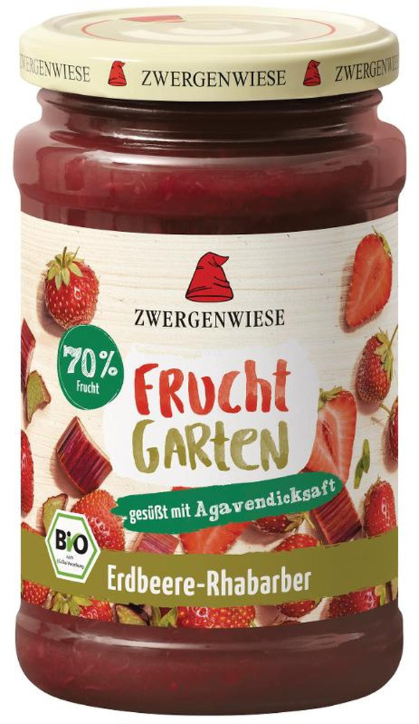 Produktfoto zu Erdbeer Rhabarber Fruchtgarten