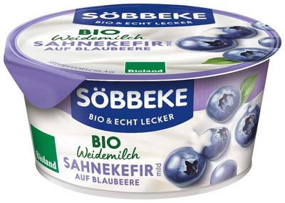 Produktfoto zu Sahne-Kefir Blaubeere