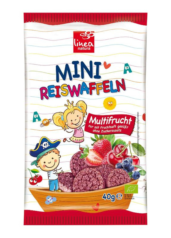 Produktfoto zu Mini Reiswaffeln Multifrucht