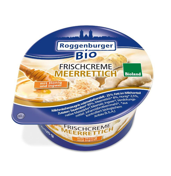 Produktfoto zu Frischcreme Honig-Meerrettich