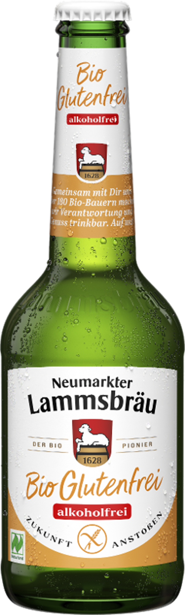 Produktfoto zu Lammsbräu glutenfrei-alkoholfrei