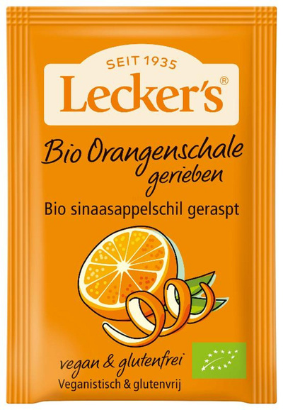 Produktfoto zu Orangenschale gerieben