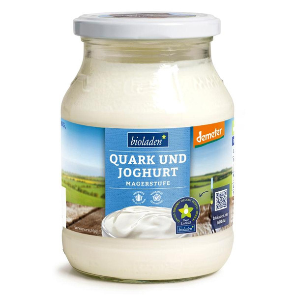 Produktfoto zu Speisequarkzubereitung mit Joghurt