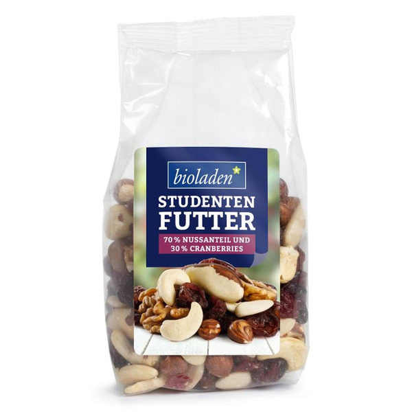 Produktfoto zu Studentenfutter 70% Nuss mit Cranberries