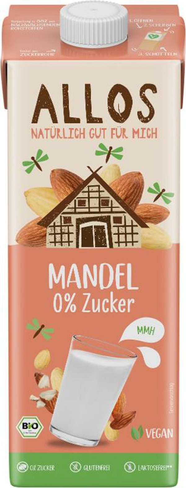 Produktfoto zu Mandeldrink Natural ungesüßt