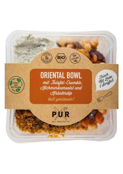 Produktfoto zu Oriental Bowl Falafelcrumble Kräuterd to go