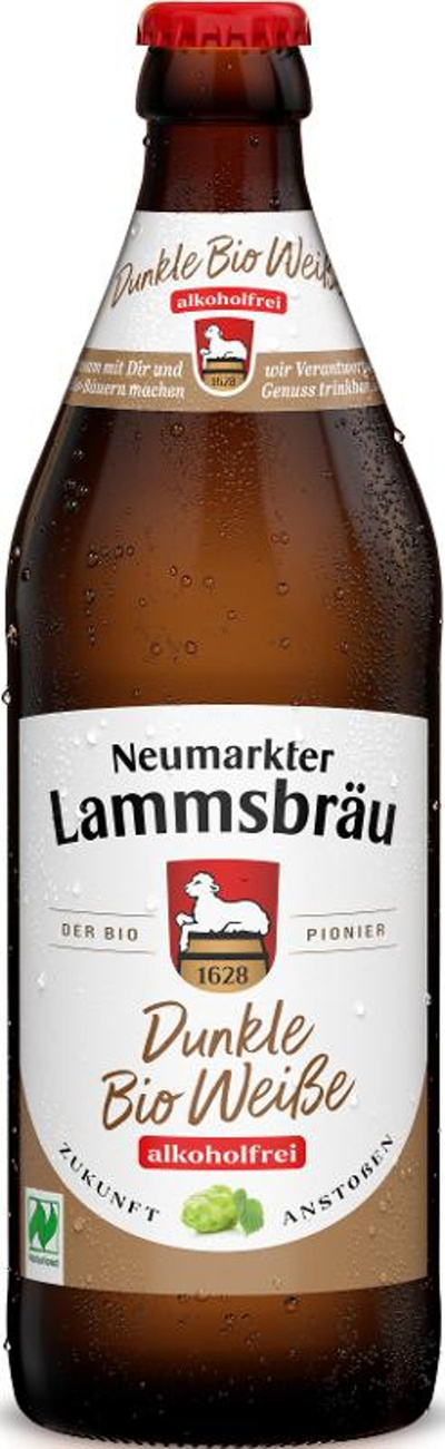 Produktfoto zu Lammsbräu Dunkle Weisse alkoholfrei