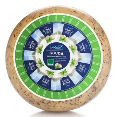 Produktfoto zu Gouda Basilikum-Knoblauch