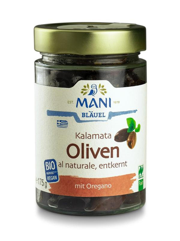 Produktfoto zu Schwarze Kalamata-Oliven