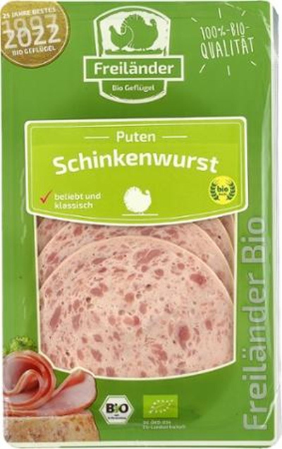 Produktfoto zu Puten-Schinkenwurst