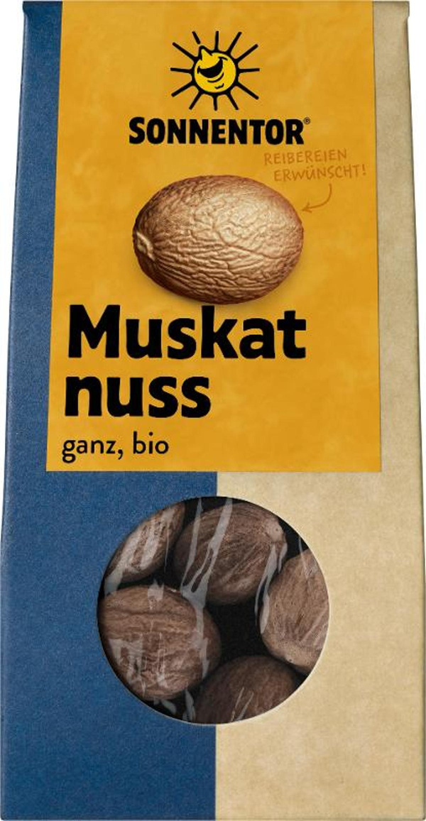 Produktfoto zu Muskatnüsse teilw halbier